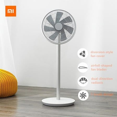 Beyaz kule tipi vantilatör, 38 cm yüksekliği ile serinletici hava akımı sağlar