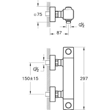 Artema AquaHeat A47160 SS3 Duş Bataryası,