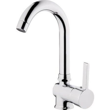 Tek Gövde Krom Lavabo Bataryası, Pirinç Malzeme