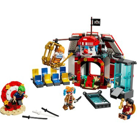 ® ONE PIECE Palyaço Buggy'nin Sirk Çadırı 75637 – 8 Yaş ve Üzeri Çocuklar için Oyuncak Yapım