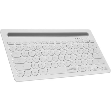 Bluetooth Kablosuz Klavye, Ultra İnce ve Şarj Edilebilir Tasarım