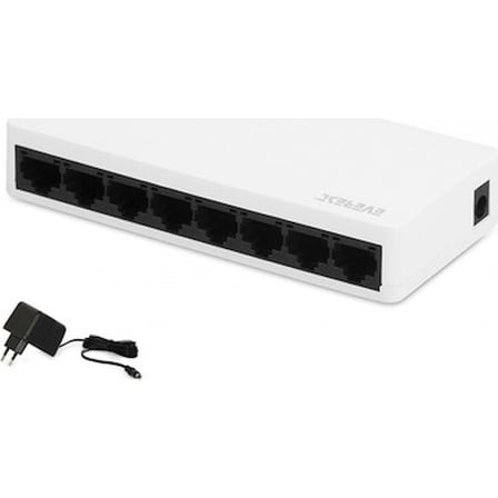 Everest Esw-108 8 Port 10/100Mbps Ethernet Switch