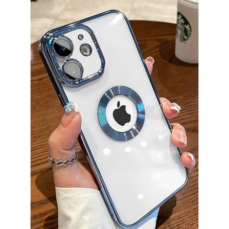 Apple iPhone 11 İçin Lens Korumalı Şeffaf Renkli Kapak