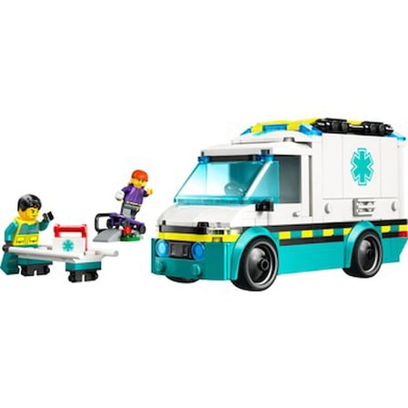 Acil Yardım Ambulansı Oyuncak Seti, 5 Yaş ve Üzeri Çocuklar İçin