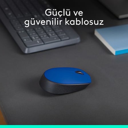 Logitech M171 Kablosuz Usb Mavi