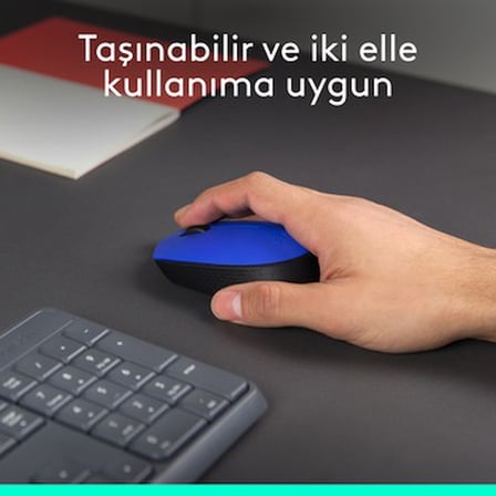 Logitech M171 Kablosuz Usb Mavi