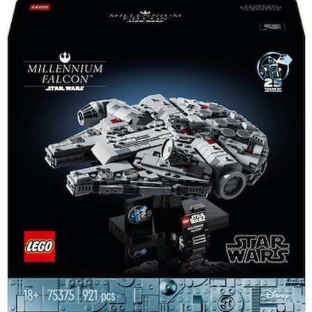 LEGO® Star Wars™ Millennium Falcon™ 75375 - Yetişkinler için Koleksiyonluk ve Dekoratif Model Yapım