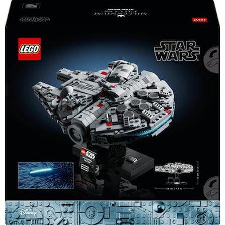 LEGO® Star Wars™ Millennium Falcon™ 75375 - Yetişkinler için Koleksiyonluk ve Dekoratif Model Yapım