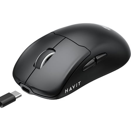 Havit Gamenote M5 Pro Superlight Kablosuz Gaming Mouse - 30.000 Dpı, PAW3950 - Rgb Şarj Standlı -