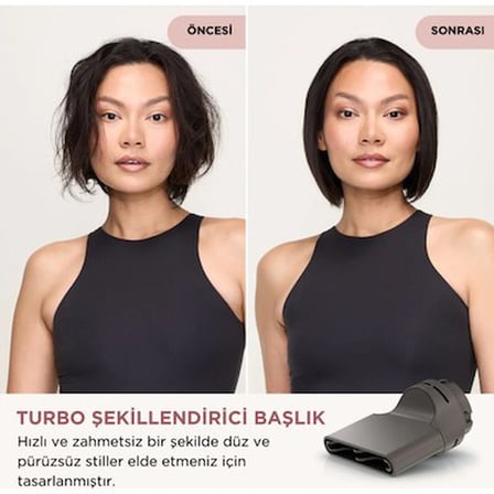Hafif ve Güçlü Saç Şekillendirme Seti, İyon Özelliği ile