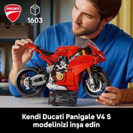 Koleksiyonluk Ducati Panigale V4 Motosiklet Modeli