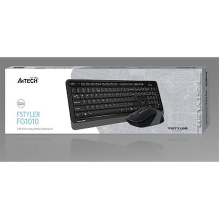 Kablosuz Q Klavye ve Mouse Seti, Şık Tasarım ve Kullanım Kolaylığı