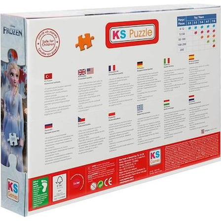 Eğlenceli Tasarım 100 Parça Frozen Puzzle
