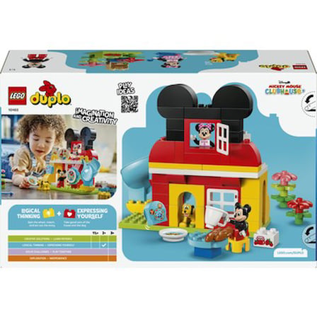 2 Yaş ve Üzeri İçin Minnie ve Pluto Temalı Kulüp Evi Oyun Seti