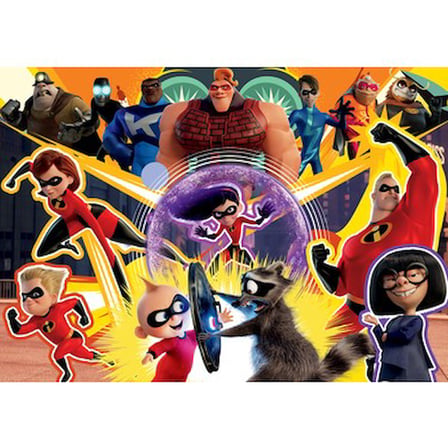 Incredibles 2 Temalı Eğlenceli Yapboz Seti
