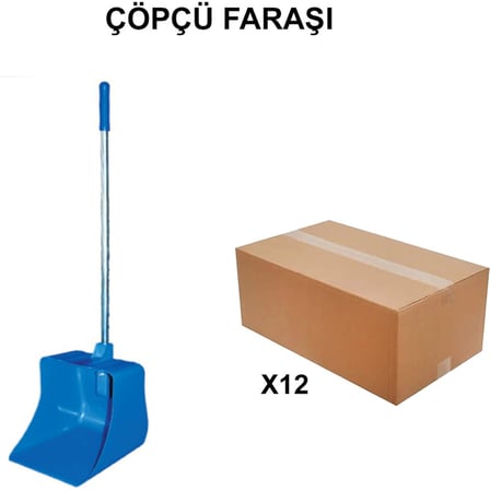 Toptan Çöpçü Faraşı, 12 Adet