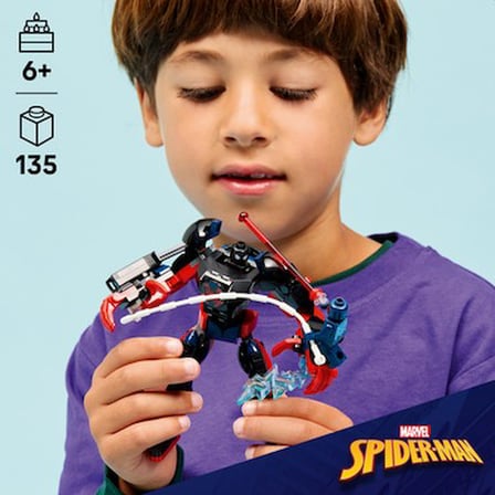 Örümcek Adam Temalı Yaratıcı Robot Oyuncak, 6+ Yaş İçin Eğitici