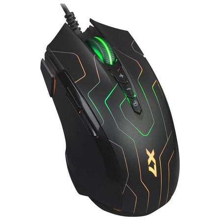 2400 DPI USB Makrolu Oyuncu Mouse - Neon Aydınlatma ile