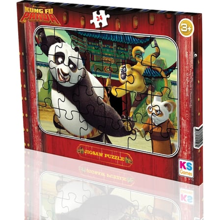 Kung Fu Panda Temalı Eğlenceli Puzzle Seti
