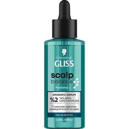 100 ml Arındırıcı Serum ile Yağlı Saçlar için Çözüm