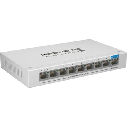 9 Port Poe+ Switch, Yüksek Performans ve Güç Dağıtımı