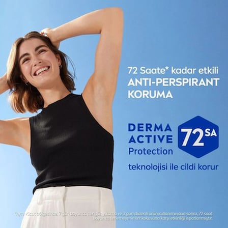 150 ml Kadın Sprey Deodorant, 72 Saat İpeksi Pürüzsüzlük