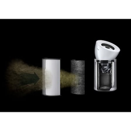 Dyson HEPA Big+Quiet Formaldehyde™ BP06 Hava Temizleyici Gümüş Renk Türkiye Menşeli Sessiz ve Güçlü