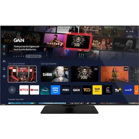 Toshiba 65QV3F63DT 65'' 165 Ekran Uydu Alıcılı 4K Ultra HD Vidaa LED