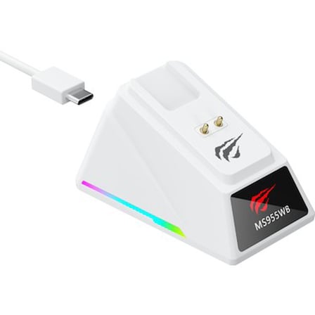 Havit Gamenote MS955WB Rgb Wireless Gaming Mouse 3 Modlu + Ekranlı Şarj
