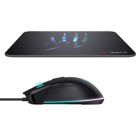 Havit Gamenote MS1037CM Rgb Ledli Makrolu 7200DPI Gaming Oyuncu Mouse + Mouse