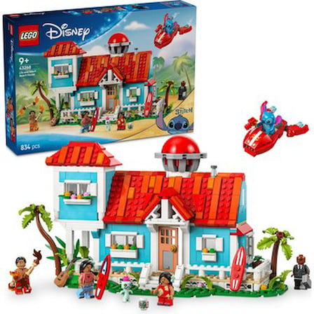 Lilo ve Stitch Plaj Evi ile Yaratıcı Oyun Seti