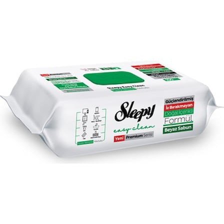 Premium Yüzey Temizlik Havlusu, 100 Adet Sabun Katkılı