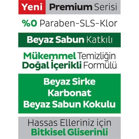 Premium Yüzey Temizlik Havlusu, 100 Adet Sabun Katkılı