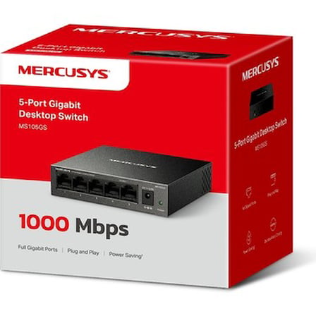 Yönetilemez 5-Port Masaüstü Gigabit Switch, Hızlı Veri İletimi