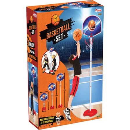 Ayarlanabilir Basket Potası ve Top Seti - Eğlenceli Tasarım ile