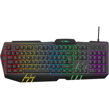 “ Claw's Raze RGB Yazılım & Harici G-Makro Tuşlu - Lazer Baskılı Özel ABS Materyal - Örgü Kablolu