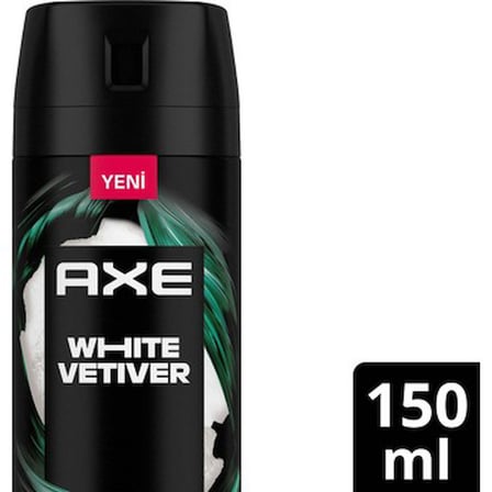 150 ml Beyaz Vetiver Aromalı Erkek Deodorant, Ferahlatıcı Etki