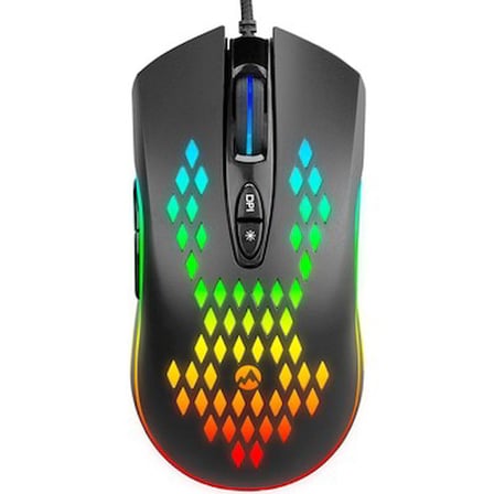 LED Işıklı Gaming Mouse, 800/1600/3200/4800/6400 DPI Ayarlanabilir Hassasiyet