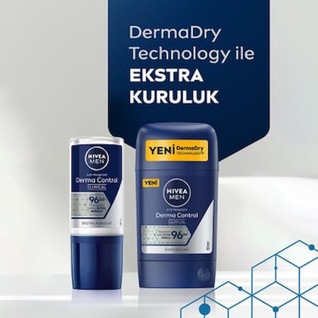 Derma Control Clinical 50 ml Stick Deodorant 96 Saat Koruma