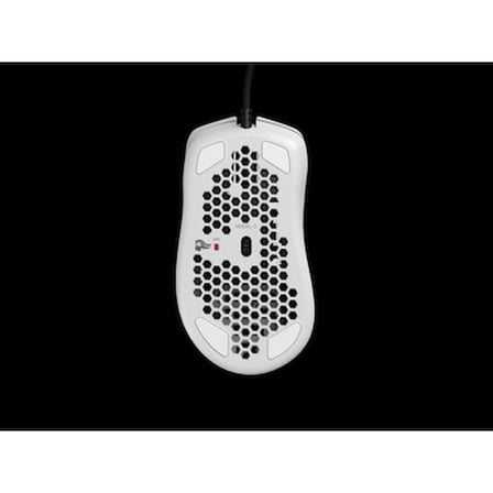 Parlak Beyaz RGB Kablolu Oyuncu Mouse, Yüksek Performans ve Estetik Tasarım