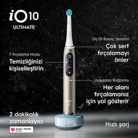Şarjlı Diş Fırçası, Bluetooth Bağlantılı ve Akıllı Özellikler
