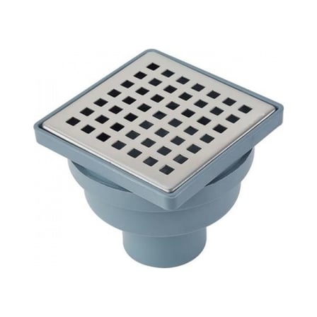 Paslanmaz Süzgeçli Yer Sifonu ile Estetik Banyo