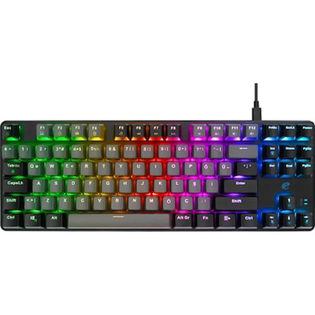USB RGB Backlight Mekanik Klavye, 87 Tuşlu TKL