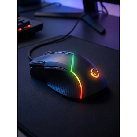 Rampage SMX-G39 COMFORT 8 Makro+Extra Atış Tuşlu( Drag Click ) 12800dpi RGB Ledli Gaming Oyuncu