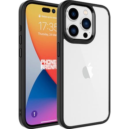 Renkli Kenarlarla Metal Çerçeve Kılıf ile iPhone 15 Pro