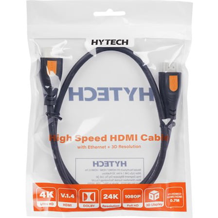 HDMI Kablo, 0.7m Uzunlukta Altın Uçlu 3D Desteği ile