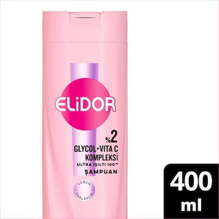 400 ml Ultra Işıltı Sağlayan Saç Bakım Şampuanı, Parlaklık Verici