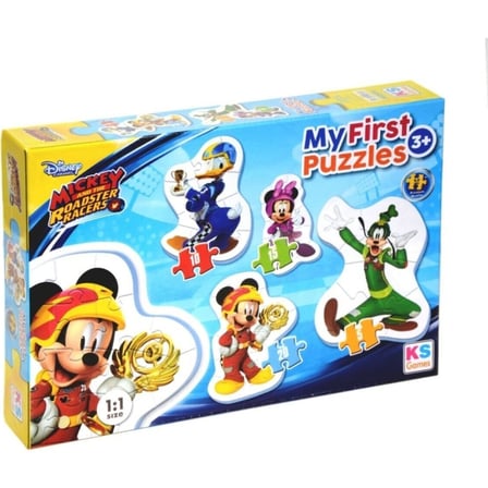 Mickey Mouse Temalı İlk Puzzle ile Eğlenceli Oyun