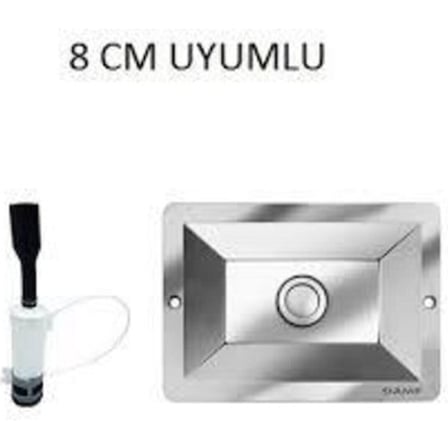 Siamp Tema Üniversal Değişim Kiti Tamir Set Gömme Rezervuar Yedek Parça