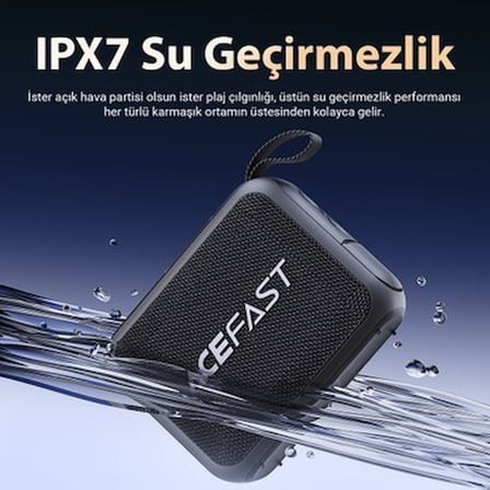 Taşınabilir Bluetooth Hoparlör ile 8 Saat Kullanım Süresi